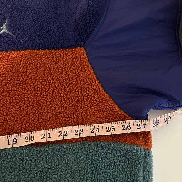 Nike Air Jordan Fleece Color Block Retro Matching Set Sweatshirt Sweatpants XXL - Picture 9 of 16